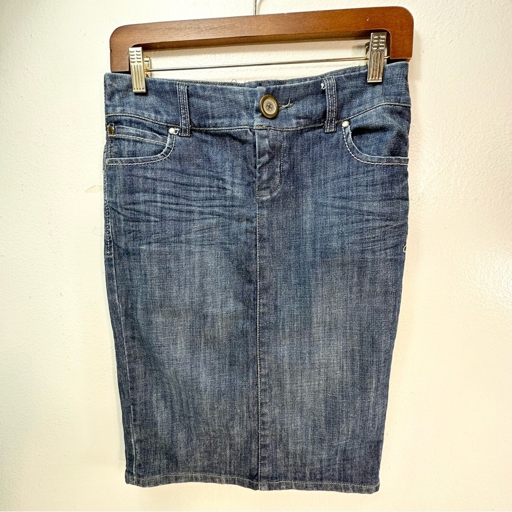Level 99 Denim Skirt Blue Size: 25  Color:Blue